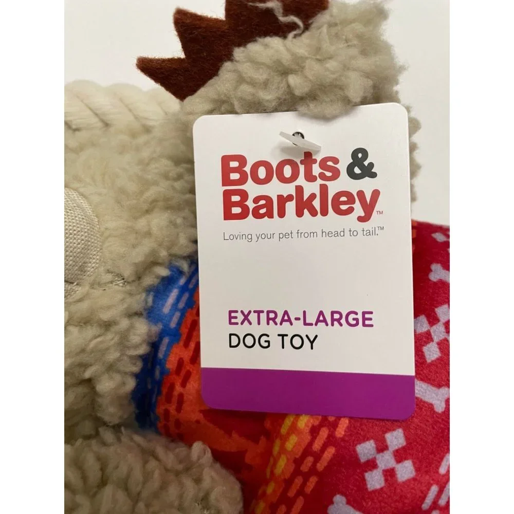 NWT- Bear Rope and Plush Dog Toy